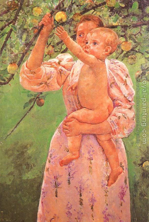 Mary Cassatt : Baby Reaching for an Apple